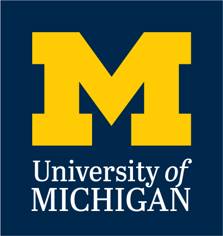 DO NOT change typeface of U-M logo