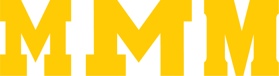 DO NOT change the size, shape, or color of U-M logo