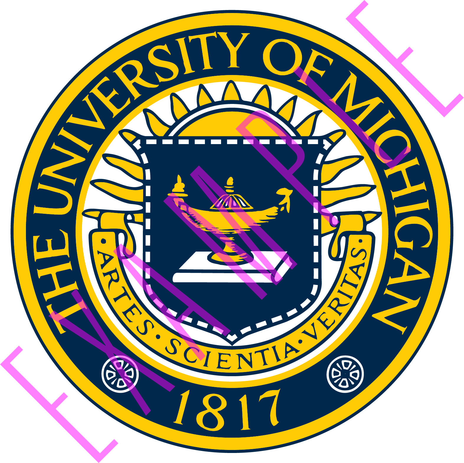 sample of U-M seal