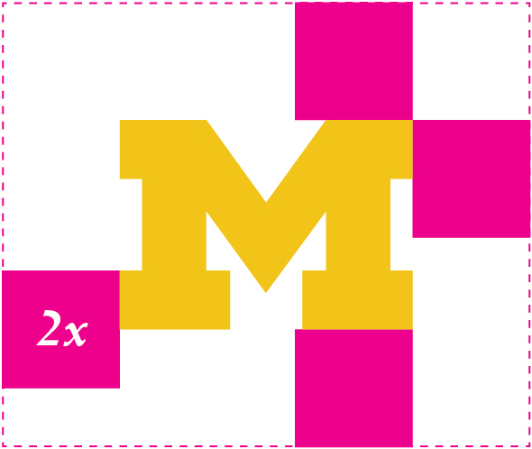 Secondary mark for the U-M logo