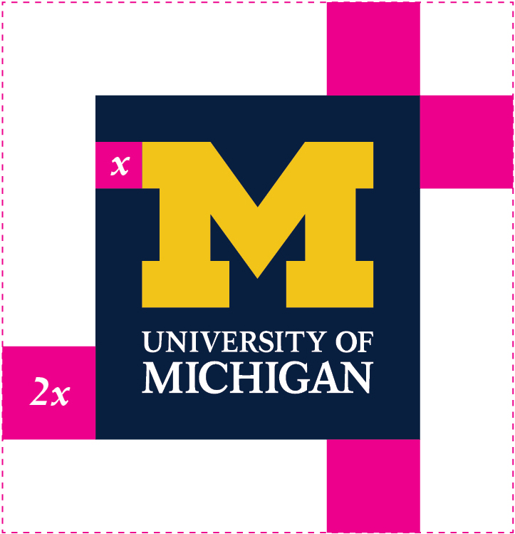 Arch Logo Wheelchair Basketball University of Michigan Basic